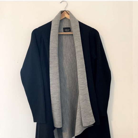 ZARA waterfall cardigan. - Picture 2 of 3